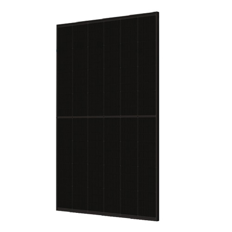 JASolar 435W JAM54D41 Solpanel i fuld sort bifacial glas